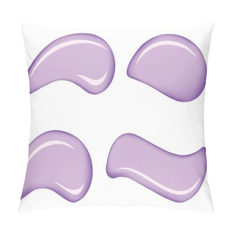 Personality  White Skin Cosmetic Cream Vector Drops Pillow Covers