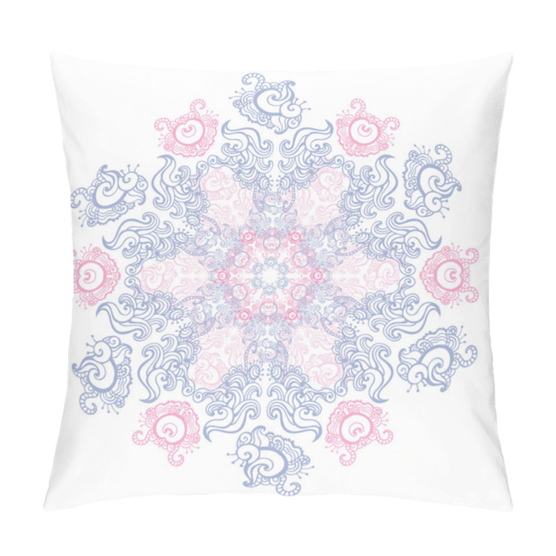 Personality  Mandala. Indian Decorative Pattern. Pillow Covers