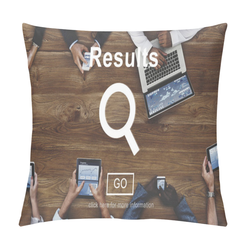 Personality  Group Of People Working Together  Pillow Covers