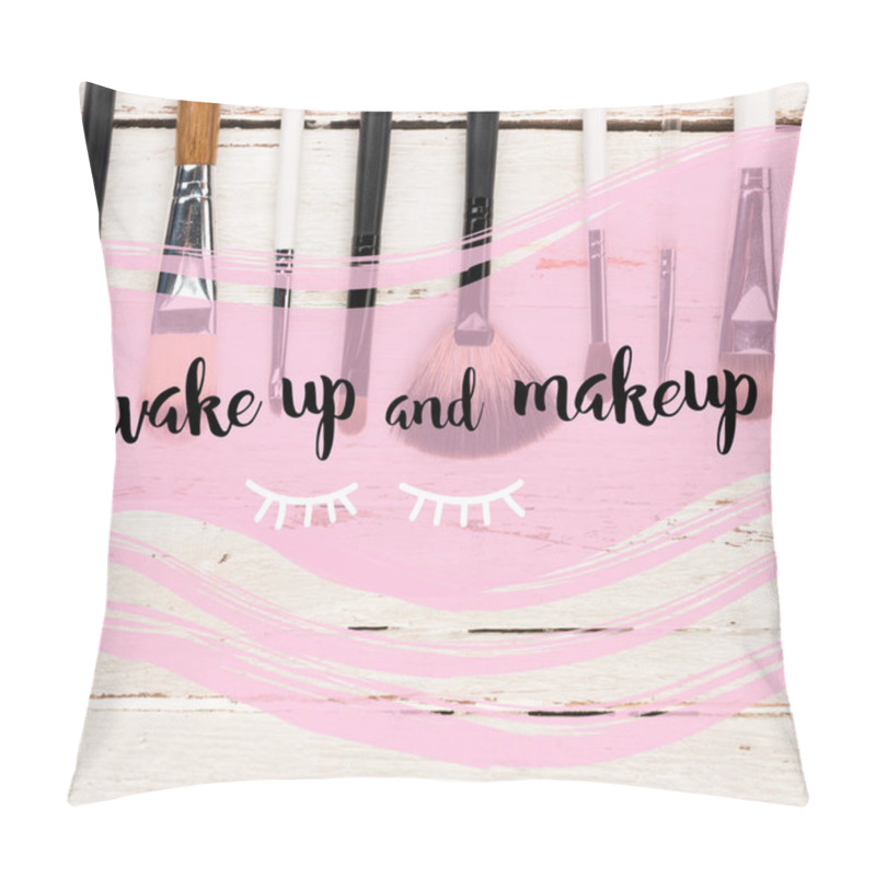 Personality  Various Makeup Brushes Pillow Covers