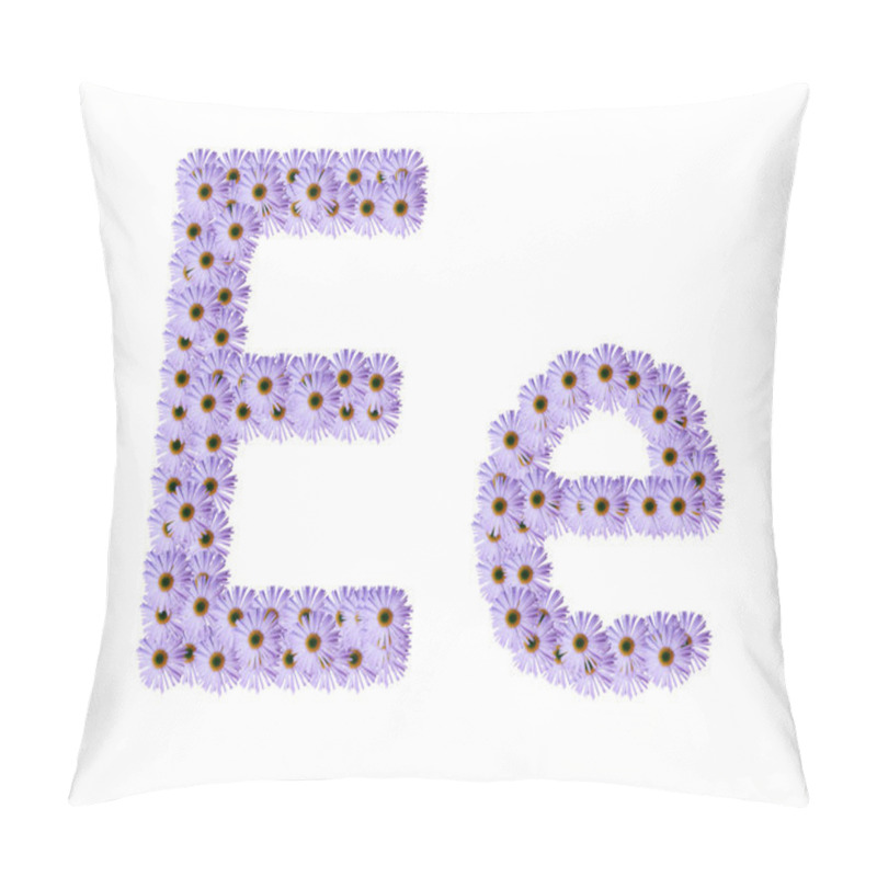 Personality  Flower Alphabet Pillow Covers