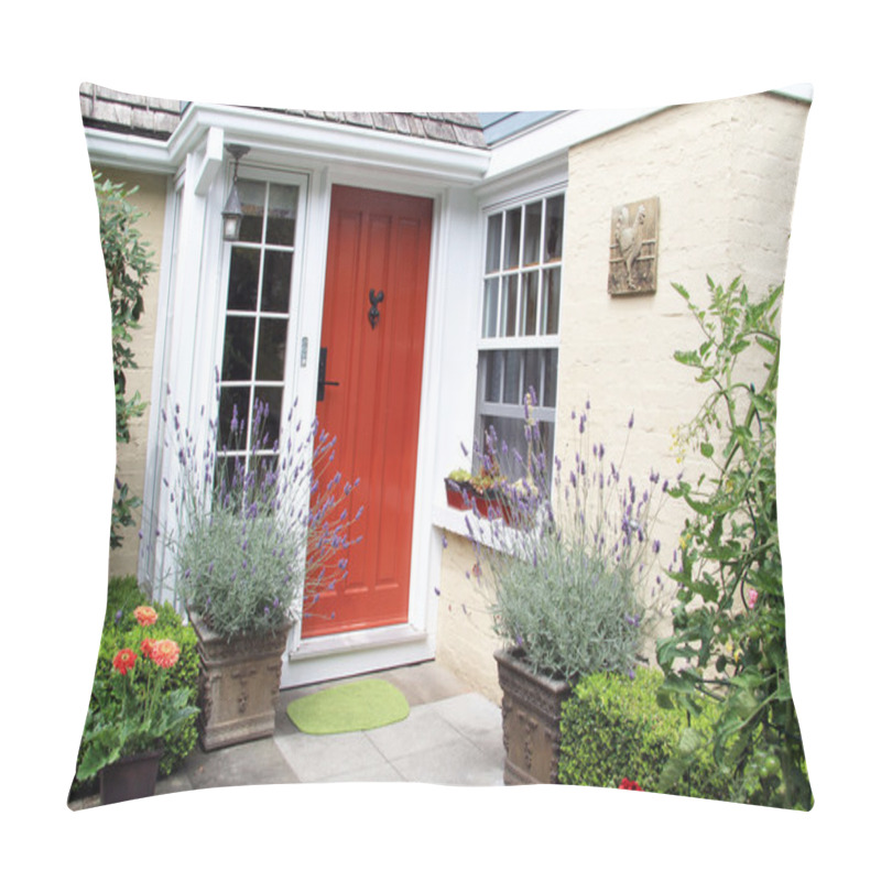 Personality  Charming Red Front Door Pillow Covers