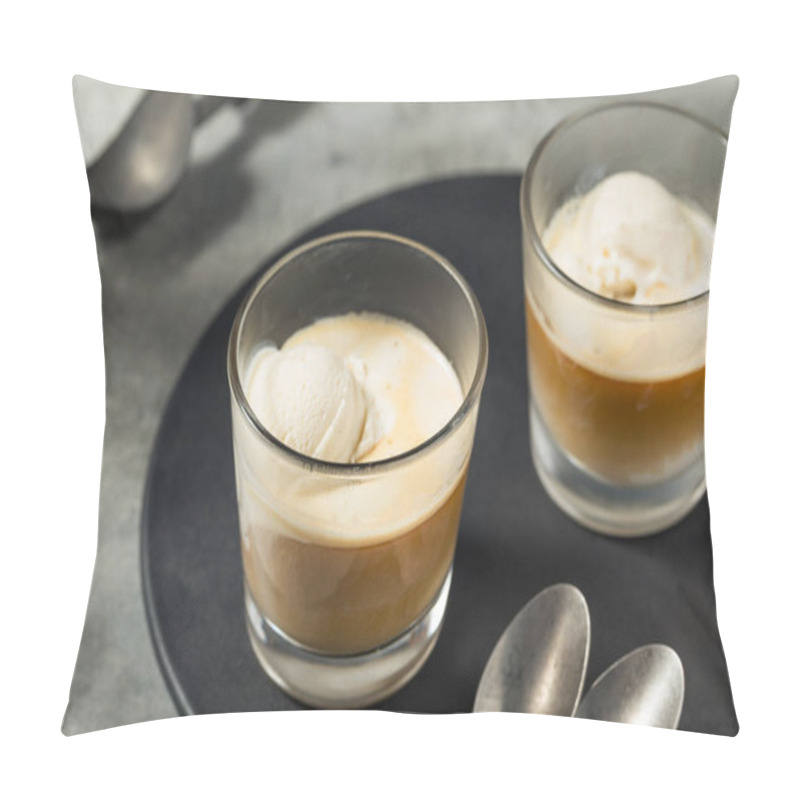 Personality  Homemade Affogato Coffee Ice Cream Ready To Eat Pillow Covers