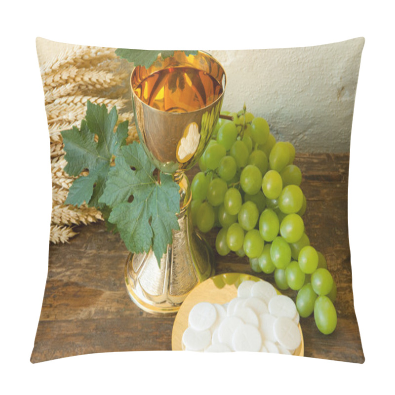 Personality  Holy Bread And Wine Pillow Covers