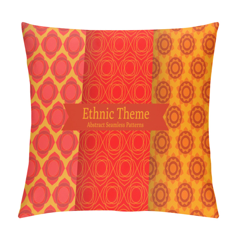 Personality  Ethnic Oriental Geometric Seamless Patterns Pillow Covers