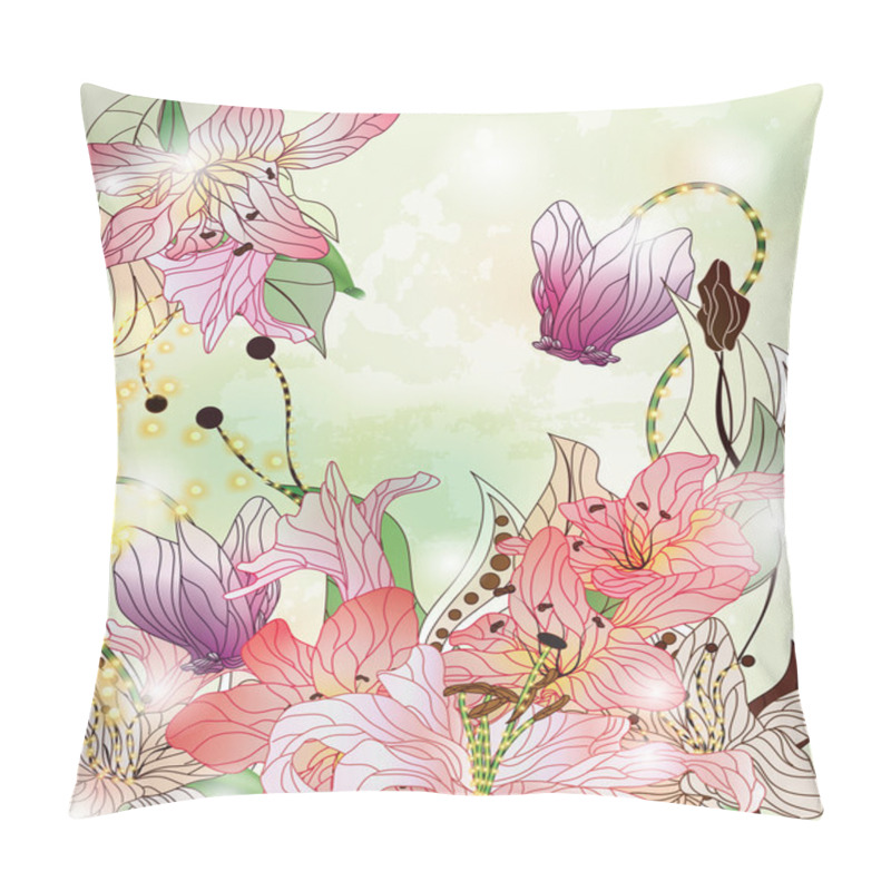 Personality  Fairy Tale Garden Pillow Covers