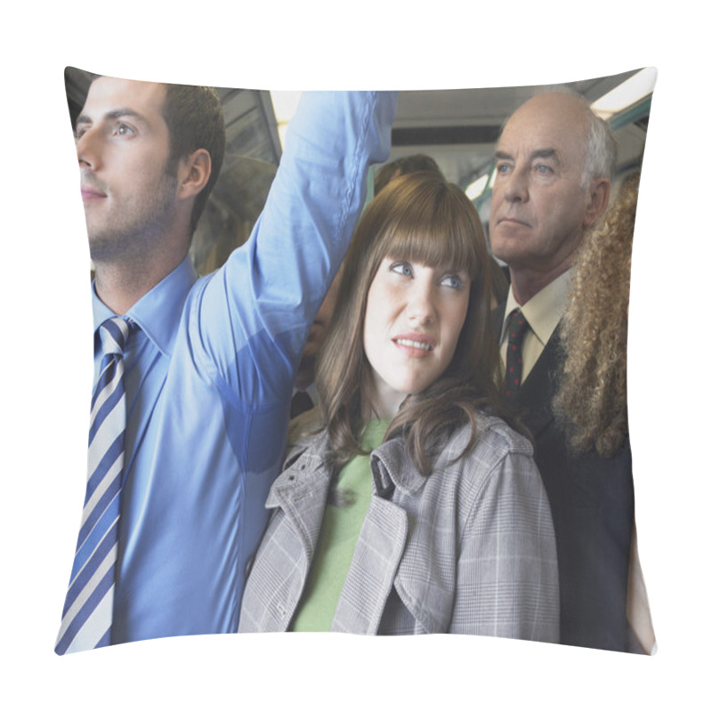 Personality  Commuter Standing By Armpit Pillow Covers