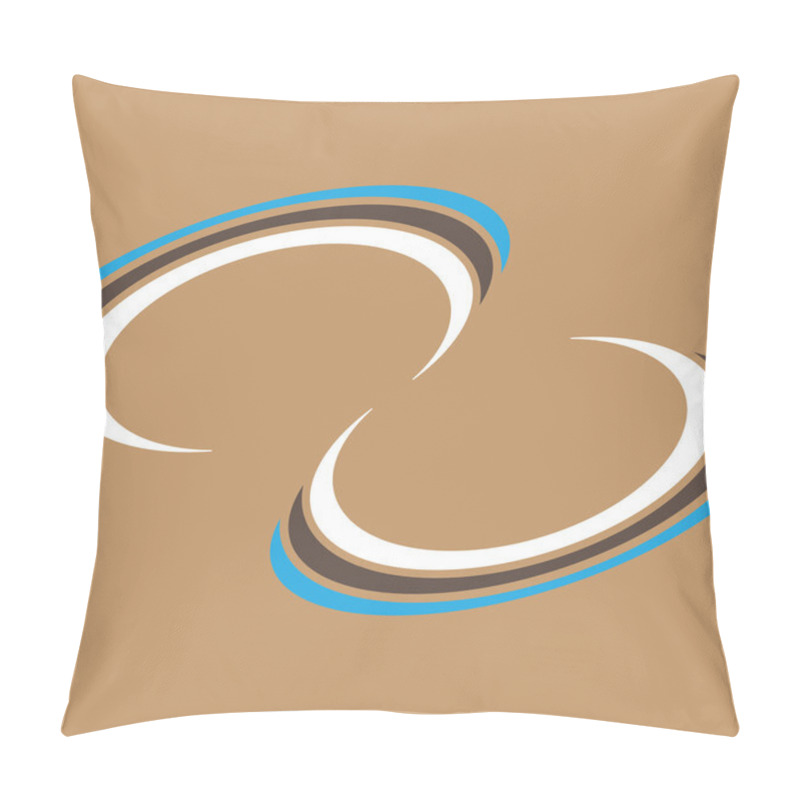 Personality  Swirly Vector Layout Pillow Covers