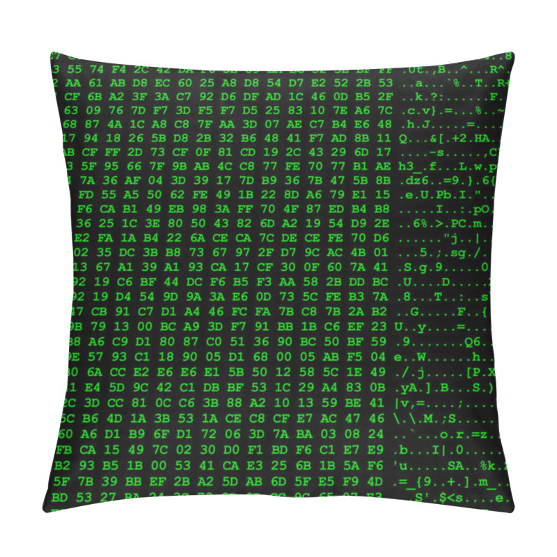 Personality  Computer Data Flow Pillow Covers