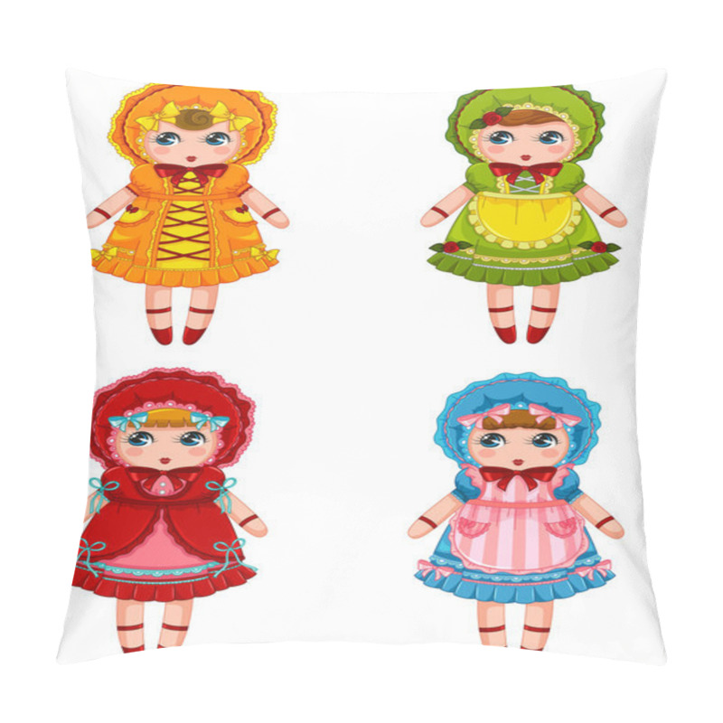 Personality  Dolls Collection Pillow Covers