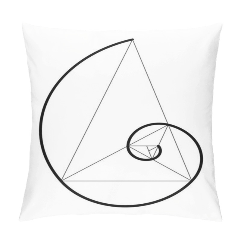 Personality  Golden Ratio. Cover Template. Pillow Covers