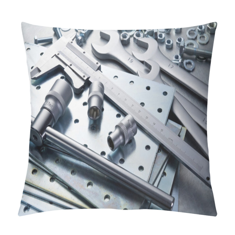 Personality  Metal Tools Pillow Covers