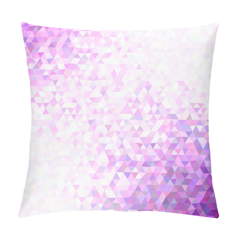 Personality  Geometric Retro Irregular Triangle Background Pillow Covers