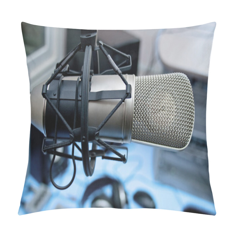 Personality  Microphone Pillow Covers