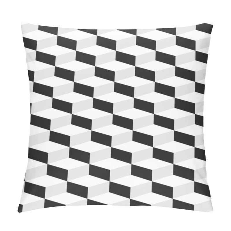 Personality  Vector 3D Texture. Seamless. Pillow Covers