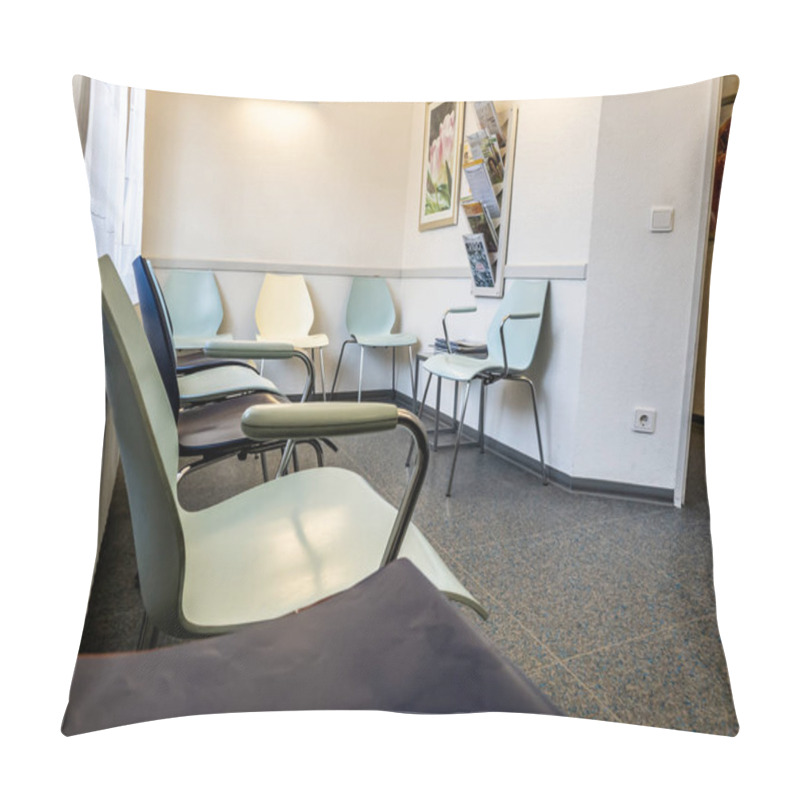 Personality  Empty Waiting Room Of Medical Office Pillow Covers