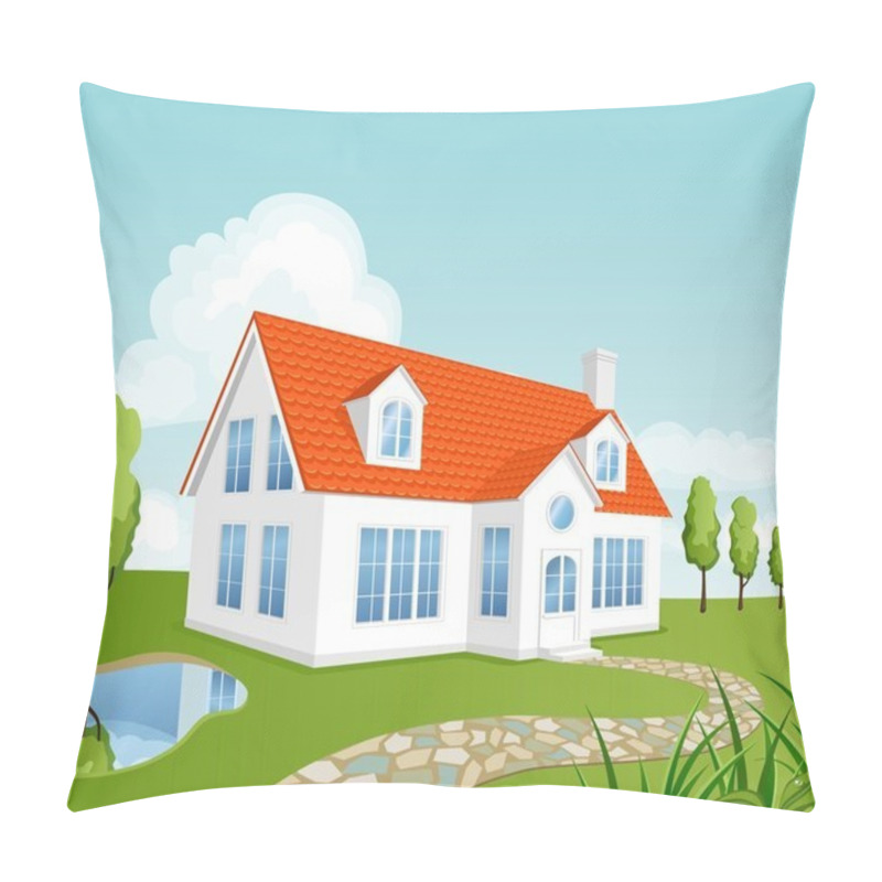 Personality  Vector House Pillow Covers