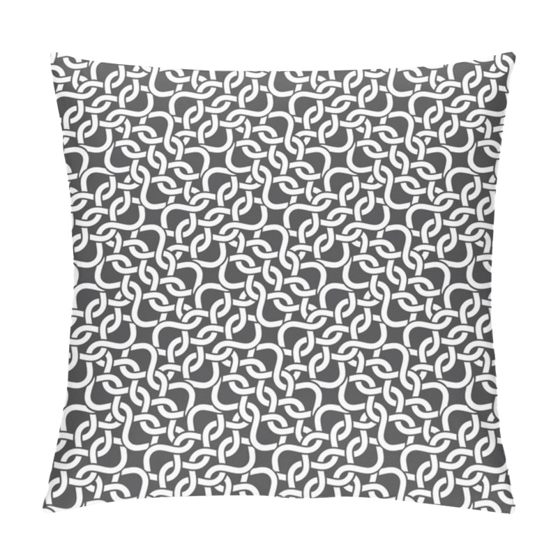 Personality  Seamless Pattern Of Intersecting Wires Pillow Covers