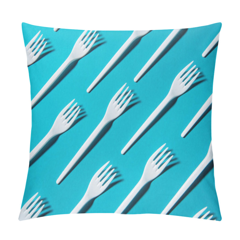 Personality  Set Of Plastic Forks Pillow Covers