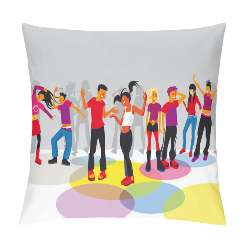 Personality  Teenagers Dancing Pillow Covers