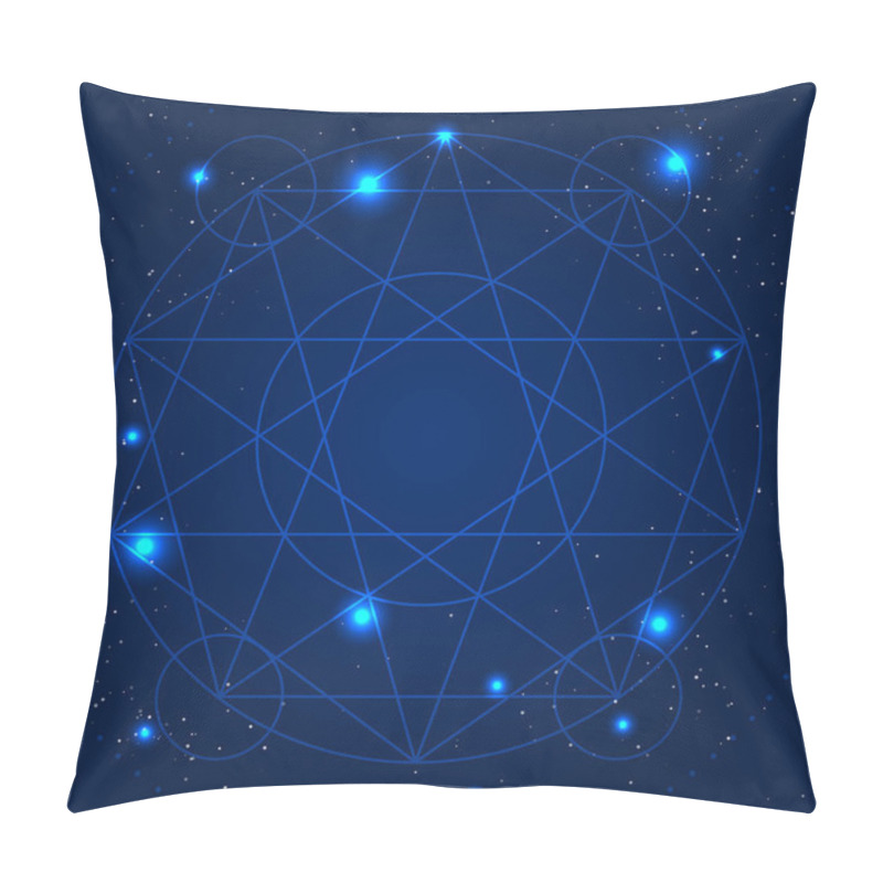 Personality  Vector Magic Geometry Sign Pillow Covers