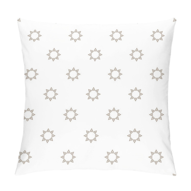 Personality  Abstract Seamless Pattern With Stylized Stars  Pillow Covers