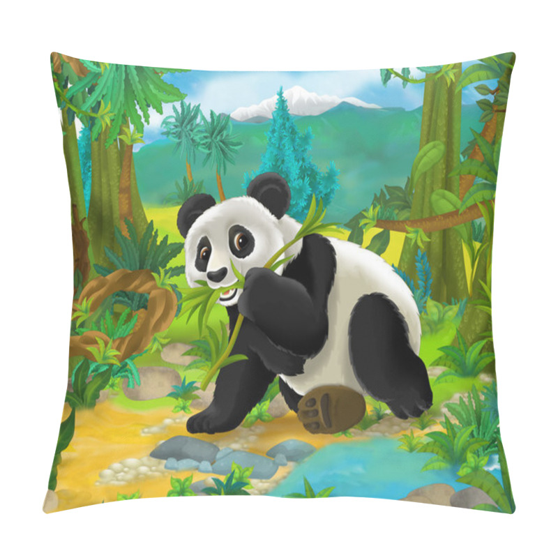 Personality  Cartoon   Panda Bear Pillow Covers