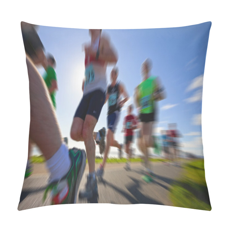 Personality  Runners, Marathon Pillow Covers