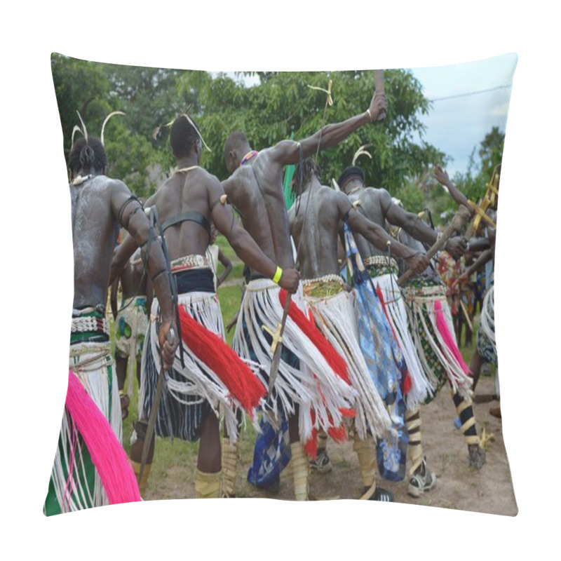 Personality  African Dancers Pillow Covers