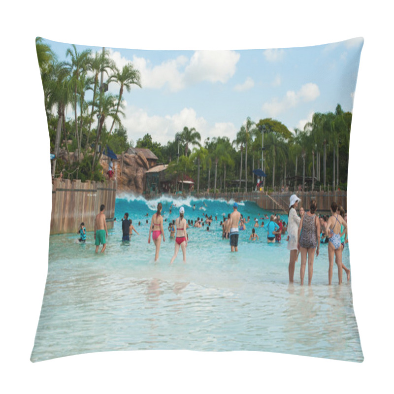 Personality  Typhoon Lagoon In Orlando Pillow Covers