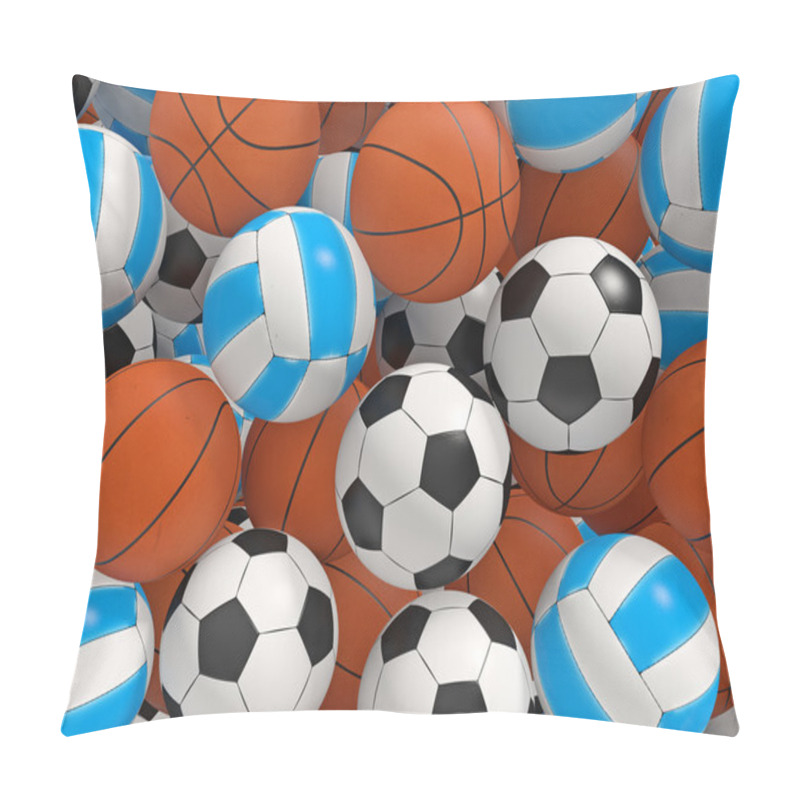 Personality  Sport Balls Pillow Covers