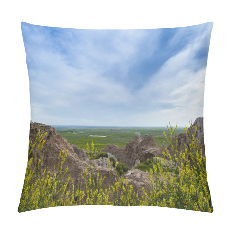 Personality  Badlands, South Dakota Pillow Covers