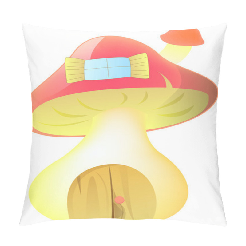 Personality  Mushroom House Pillow Covers