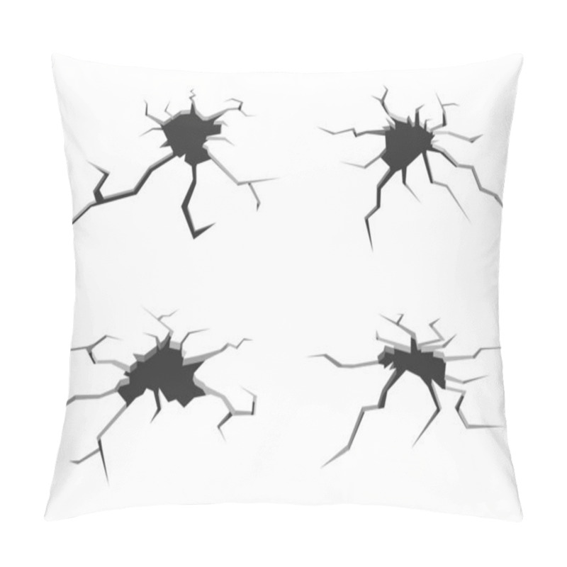 Personality  Cracks In Ground Pillow Covers