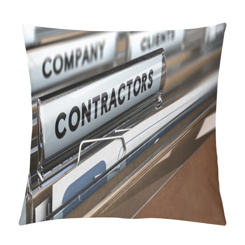 Personality  Contractors Database Pillow Covers