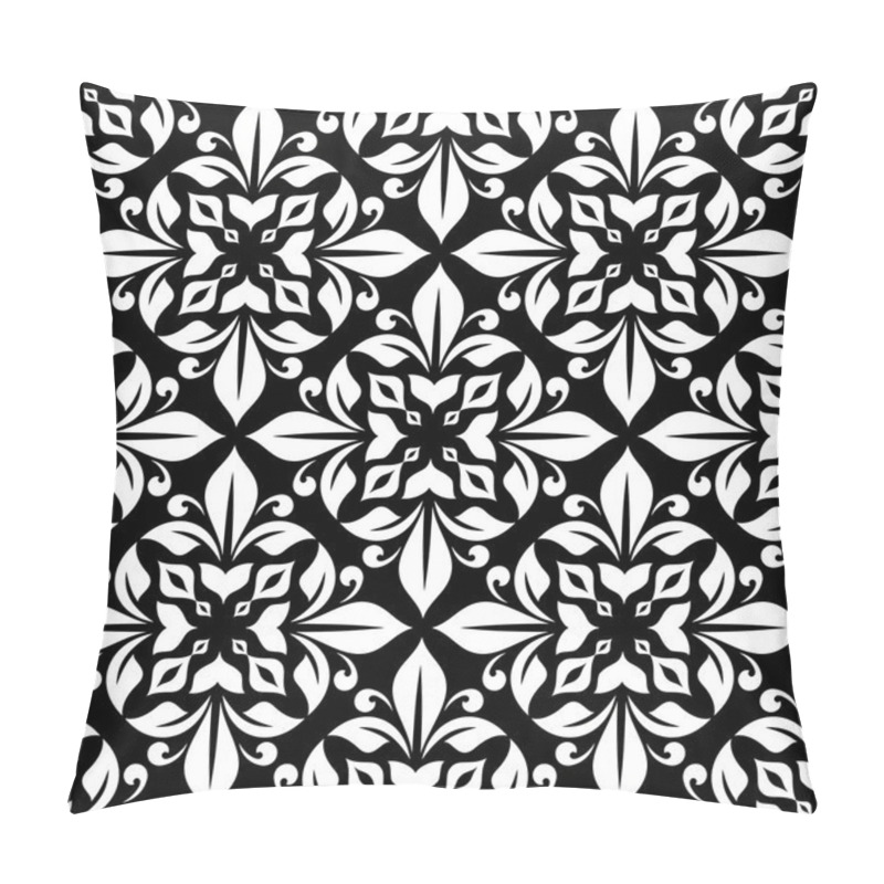 Personality  Seamless Pattern With Floral Elements. Pillow Covers