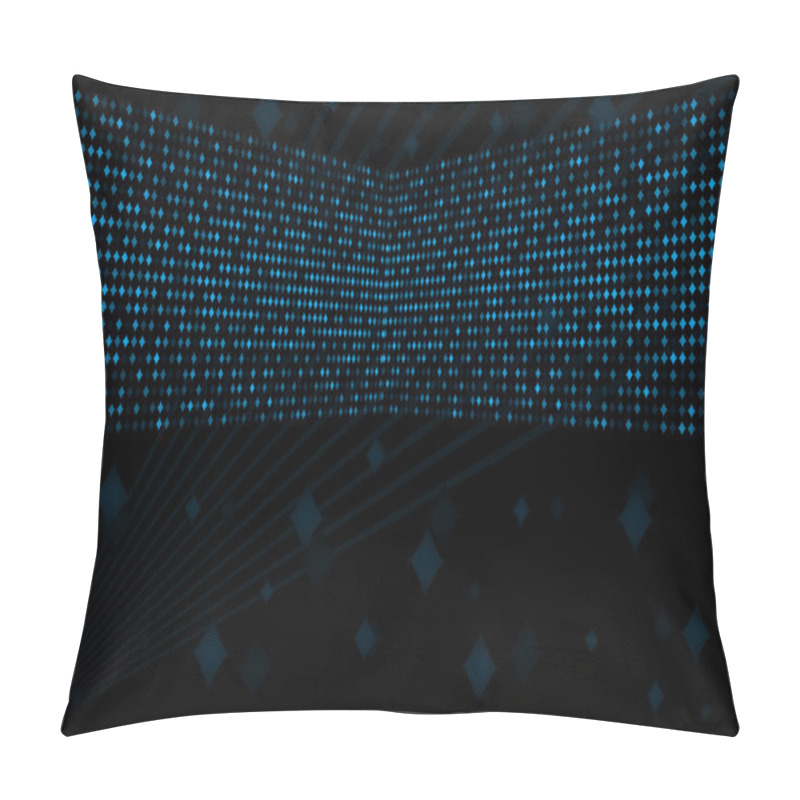 Personality  Blue Retro Background Pillow Covers