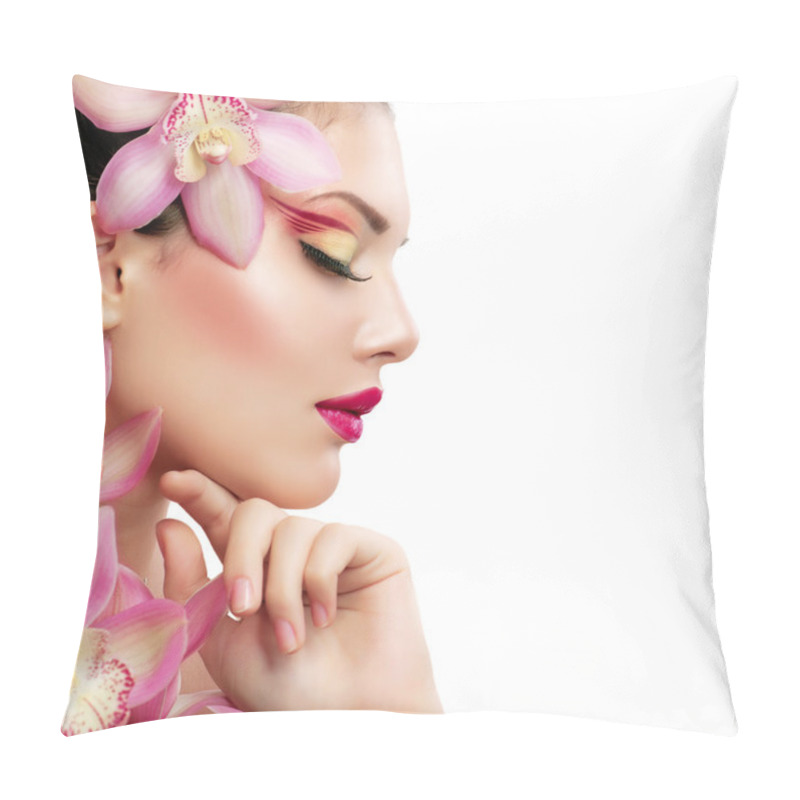 Personality  Beautiful Model Girl Pillow Covers