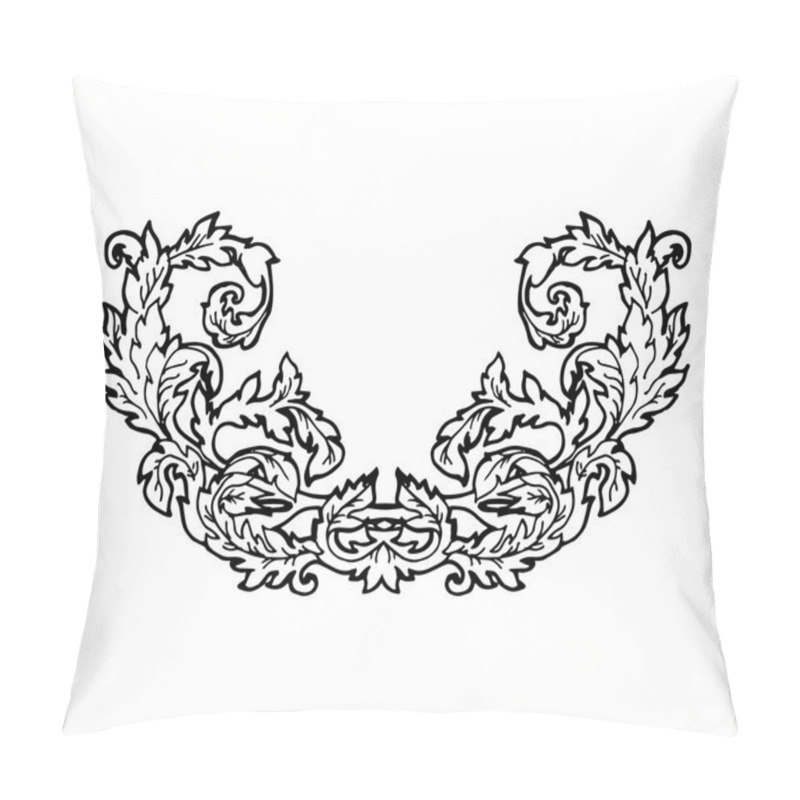 Personality  Floral Wreath Branches Pillow Covers