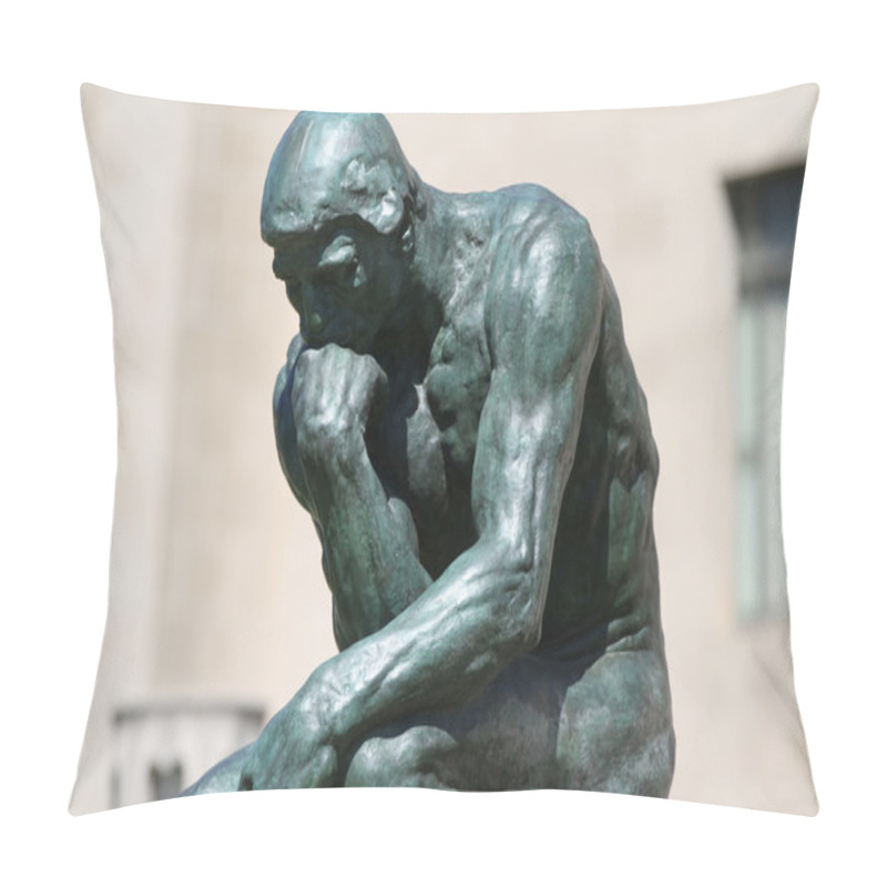 Personality  Thinking Man Pillow Covers