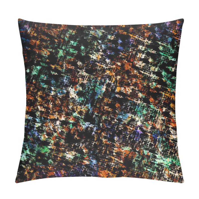 Personality  Geometric High Definition Repeat Boho Pattern Isolated On A Texture Surface Pillow Covers