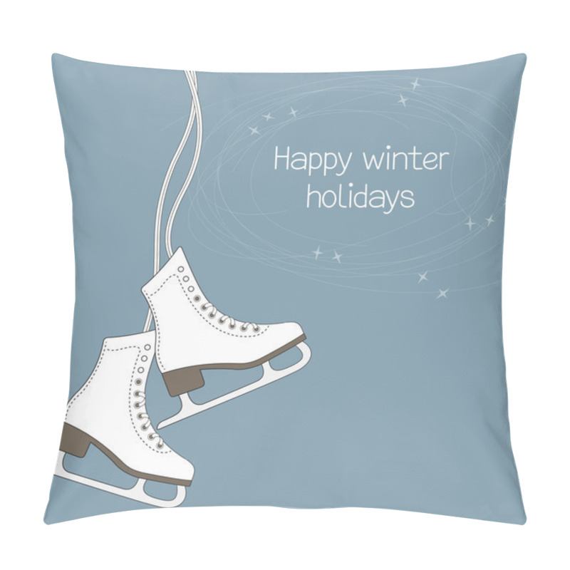 Personality  Ice Skates Pillow Covers