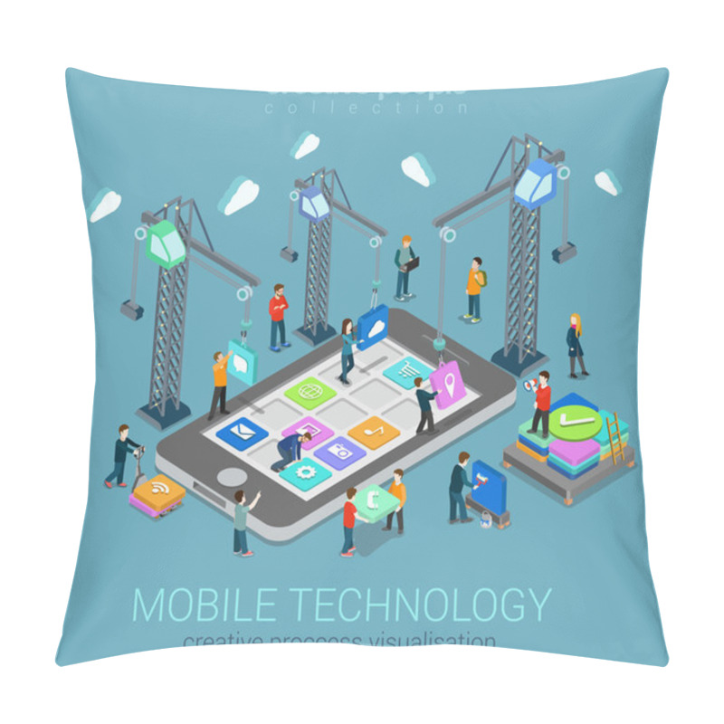 Personality  Mobile Technology Operating System Process Pillow Covers