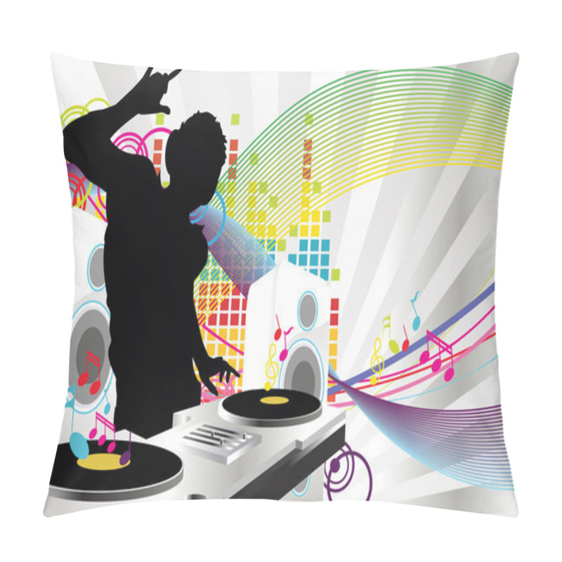 Personality  DJ Music Pillow Covers