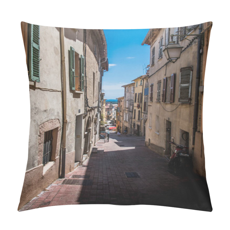 Personality  Old Alley In The Historic Center Of Hyeres In France Pillow Covers