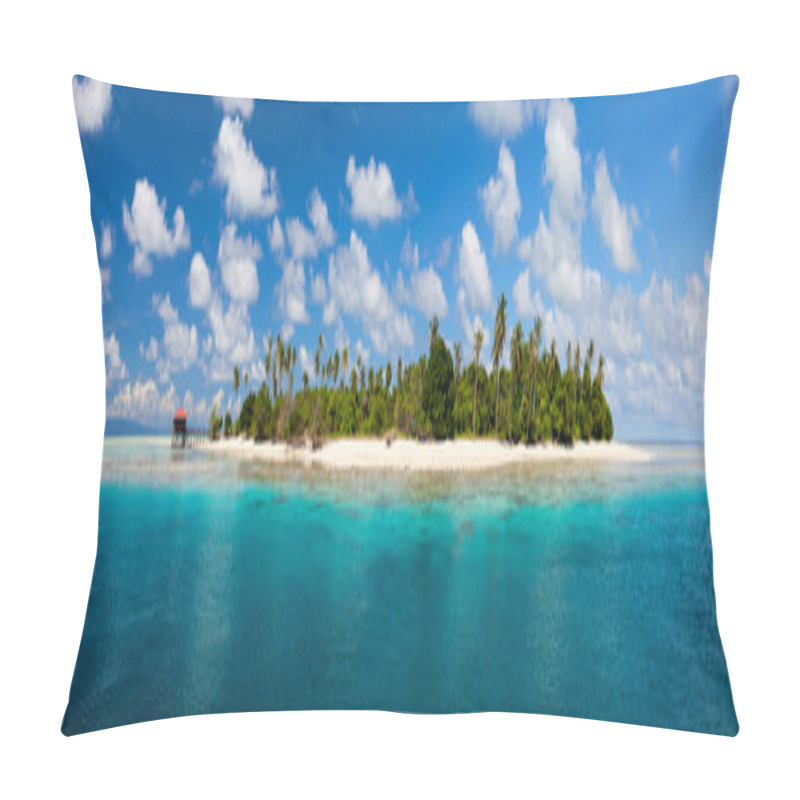 Personality  Tropical Island Panorama Pillow Covers