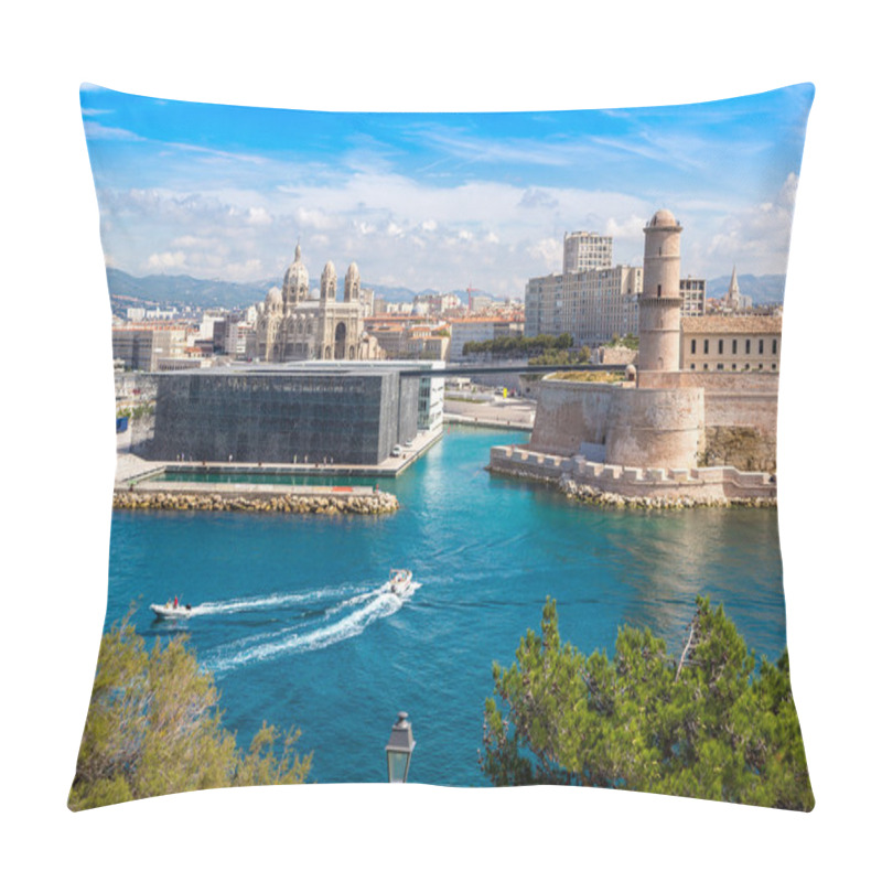 Personality  Saint Jean Castle In Marseille Pillow Covers