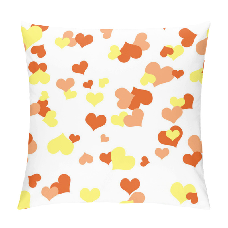 Personality  Seamless Hearts Design Pillow Covers