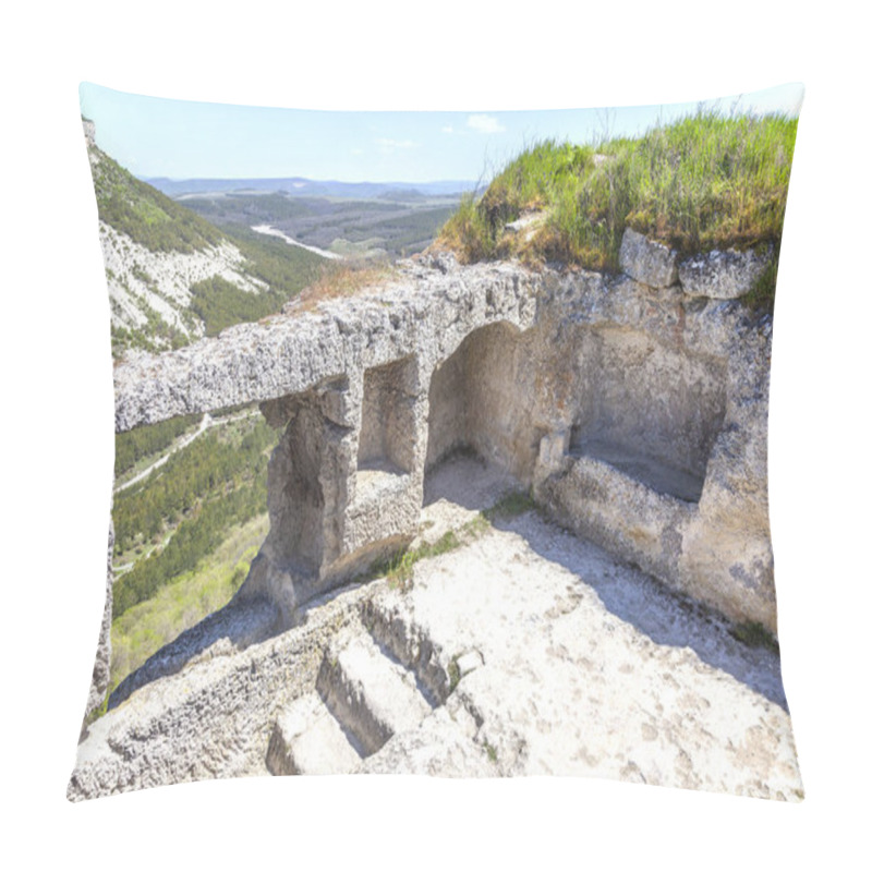 Personality  Chufut-Kale, The Cave City-fortress Pillow Covers