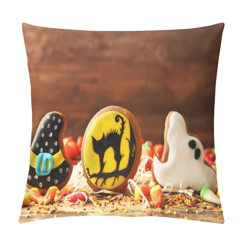 Personality  Halloween Cookies And Jelly Sweets  Pillow Covers